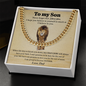 To My Son - Cuban Link Chain
