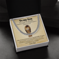 To My Son - Cuban Link Chain