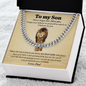 To My Son - Cuban Link Chain
