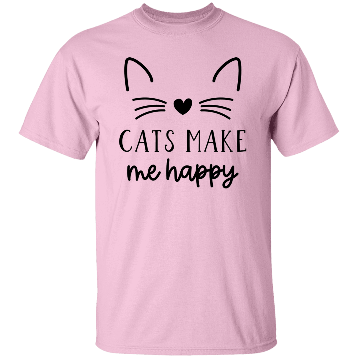 Cats make me happy