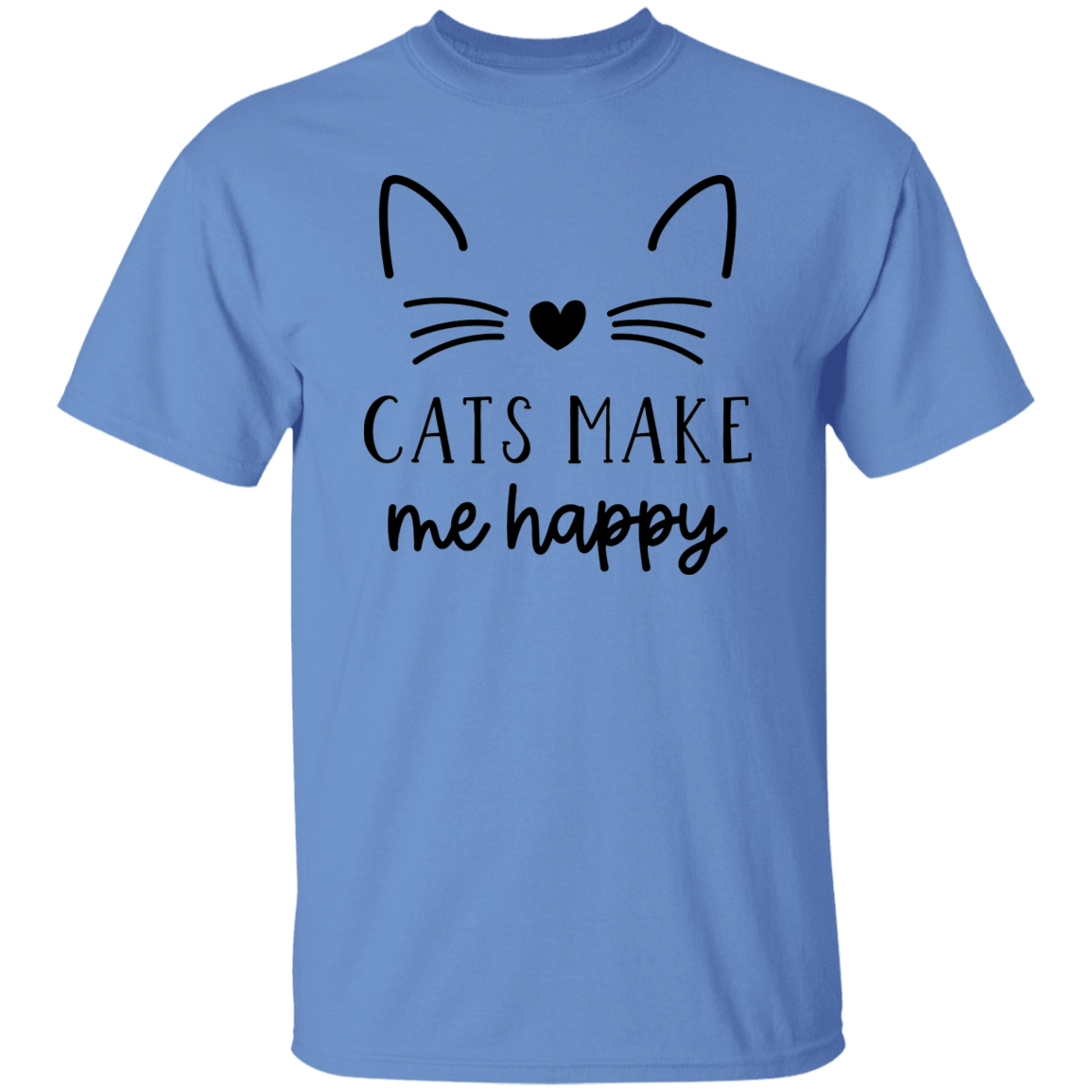 Cats make me happy