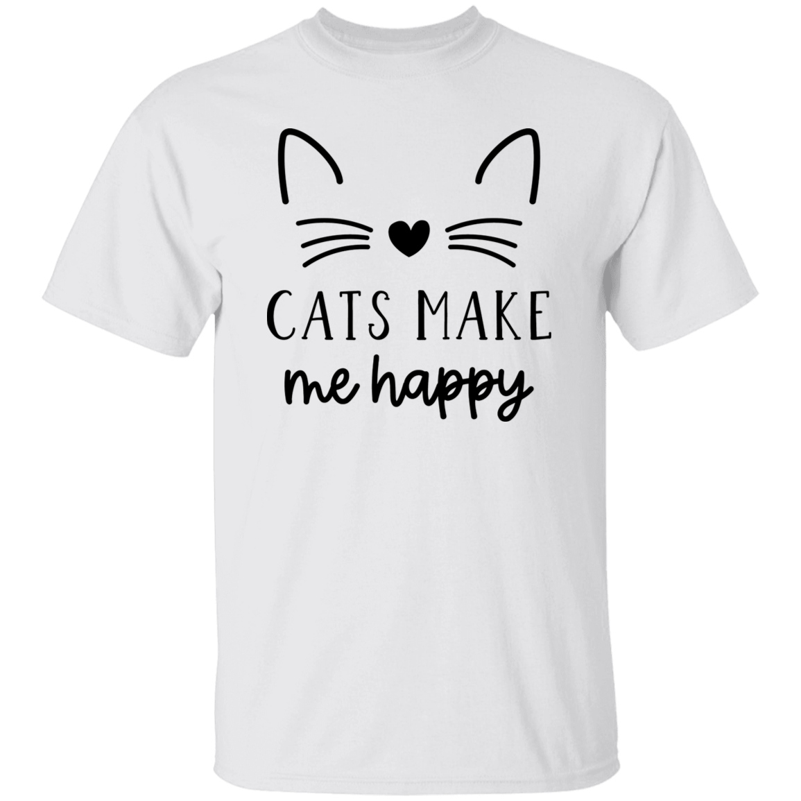Cats make me happy