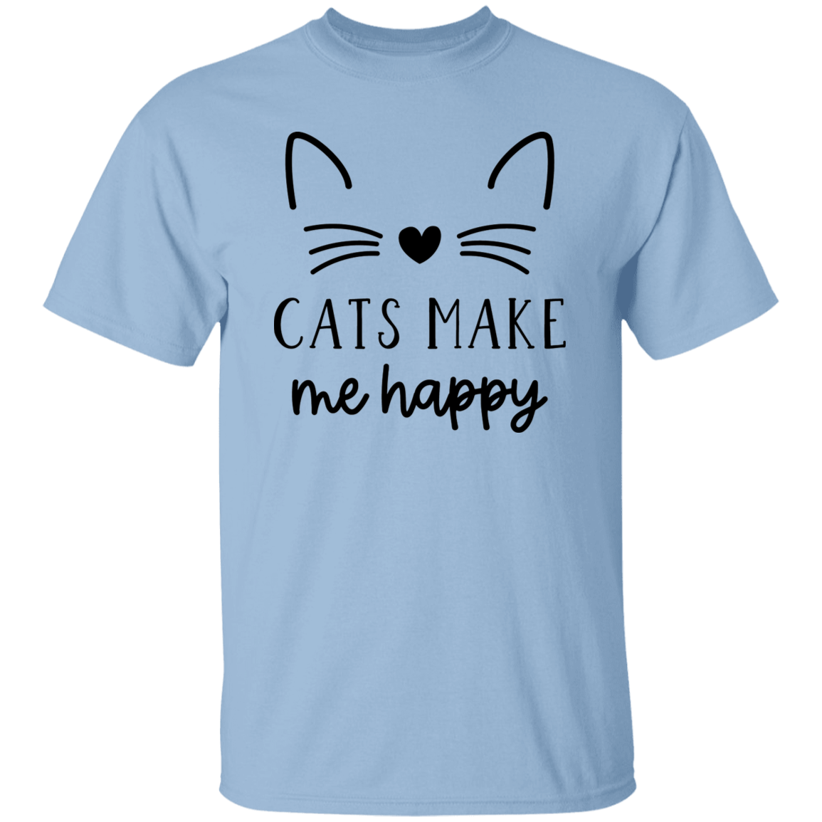 Cats make me happy