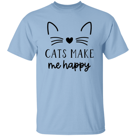 Cats make me happy
