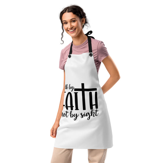 faith-inspired cooking apron