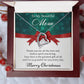 Mom - Your love is the greatest - Christmas Gift - Forever Love Necklace