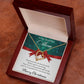 Mom - Your love is the greatest - Christmas Gift - Forever Love Necklace