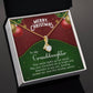 To My Granddaughter - Christmas Gift - Alluring Beauty Necklace