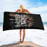 USA flag beach towel