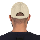 Happiness is a Mood Distressed Dad Hat