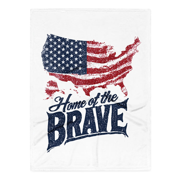 USA flag throw blanket