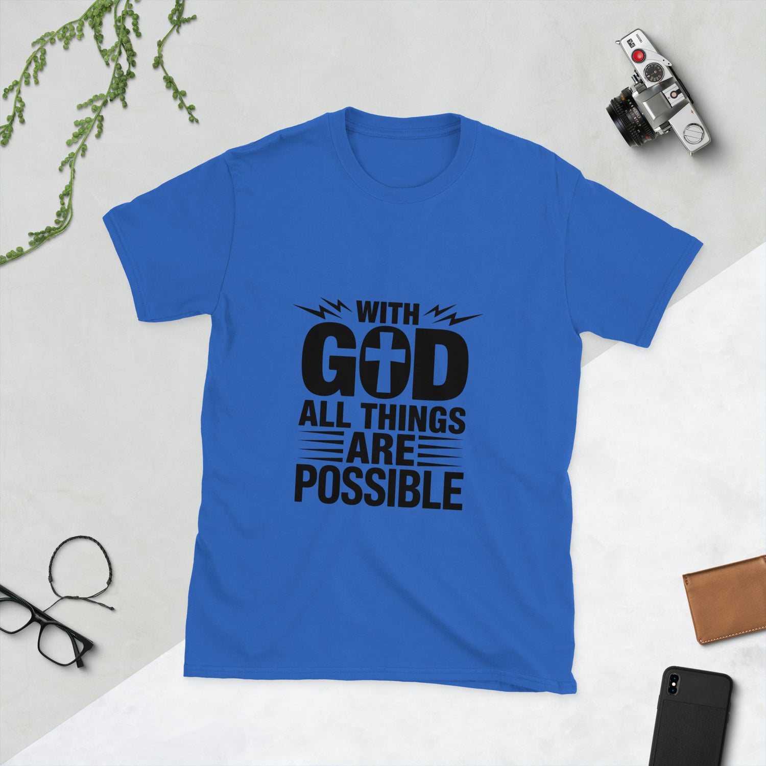 With God All Things are Possible Unisex T-Shirt