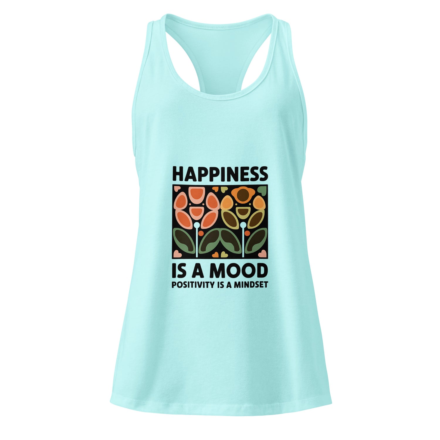 womens fitted racerback tank top