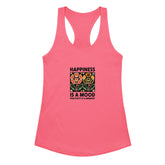womens fitted racerback tank top