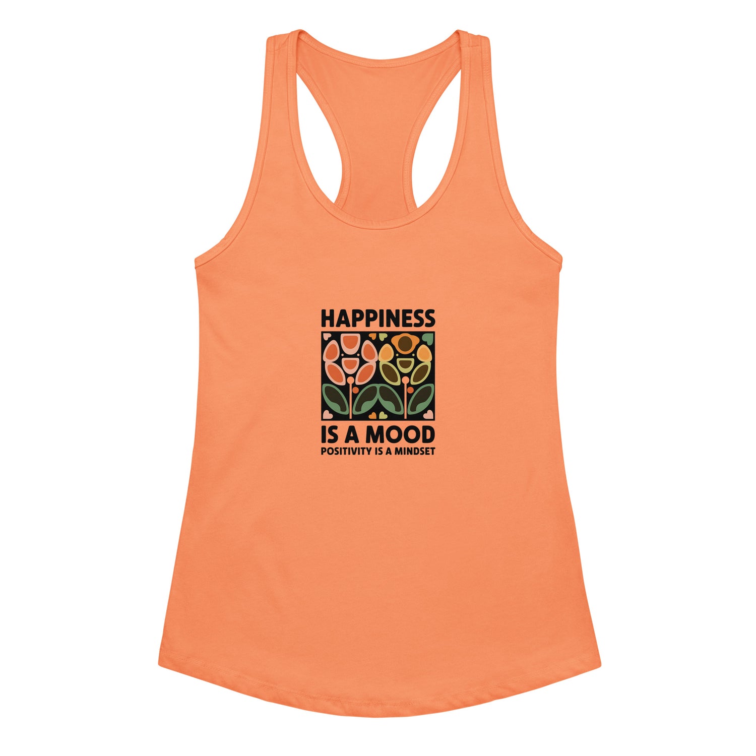 womens fitted racerback tank top