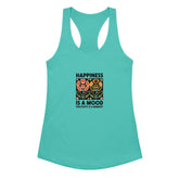 womens fitted racerback tank top
